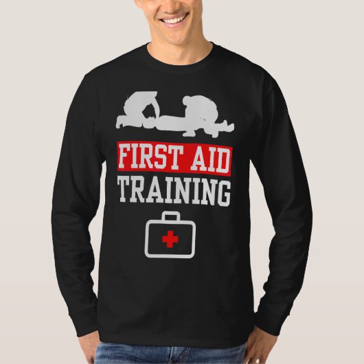 Eerste-hulpcursus Noodcoach T-shirt (Voorkant)