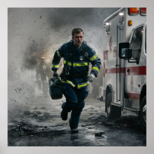 Eerste Hulpverleners: EMT/Medic 2 Poster
