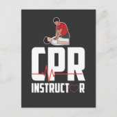 Eerste-hulpverleningsservice gecertificeerd CPR-in Briefkaart (Voorkant)