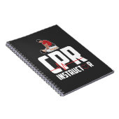 Eerste-hulpverleningsservice gecertificeerd CPR-in Notitieboek (Rechterzijde)