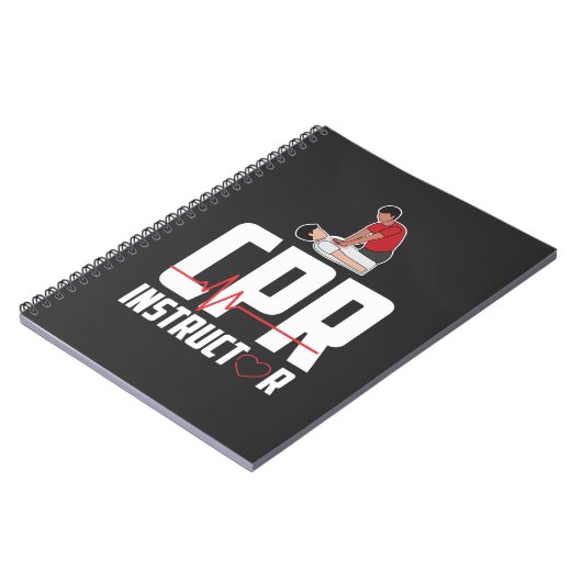 Eerste-hulpverleningsservice gecertificeerd CPR-in Notitieboek (Linkerzijde)