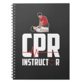 Eerste-hulpverleningsservice gecertificeerd CPR-in Notitieboek (Voorkant)