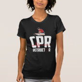 Eerste-hulpverleningsservice gecertificeerd CPR-in T-shirt (Voorkant)