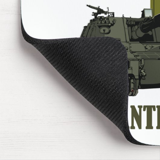 Eerste ID Veteran - M109 Howitzer Muismat (Hoek)