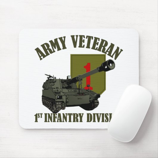 Eerste ID Veteran - M109 Howitzer Muismat (Met muis)