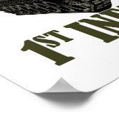 Eerste ID Veteran - M109 Howitzer Poster (Hoek)