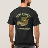 Eerste ID Veteran - M109 Howitzer T-shirt (Achterkant)