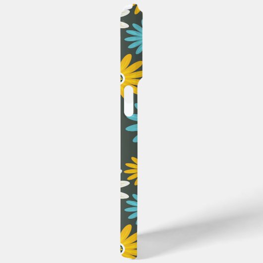 Eerste impressie Floral Pattern Case-Mate iPhone Case (Achterkant / Rechts)