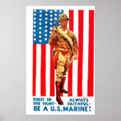 Eerste in de strijd - Poster (Voorkant)