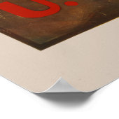 Eerste in Frankrijk - Amerikaanse mariniers Poster (Hoek)