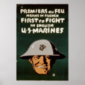 Eerste in het Engels Poster (Voorkant)