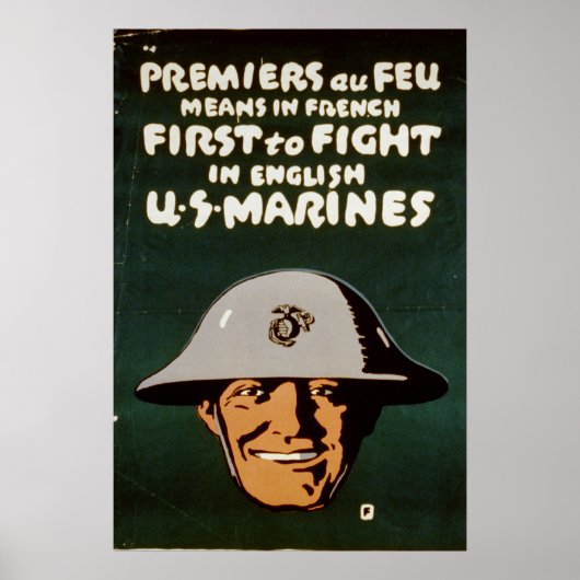 Eerste in het Engels Poster (Voorkant)