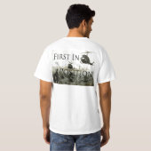 Eerste in positie t-shirt (Achterkant volledig)