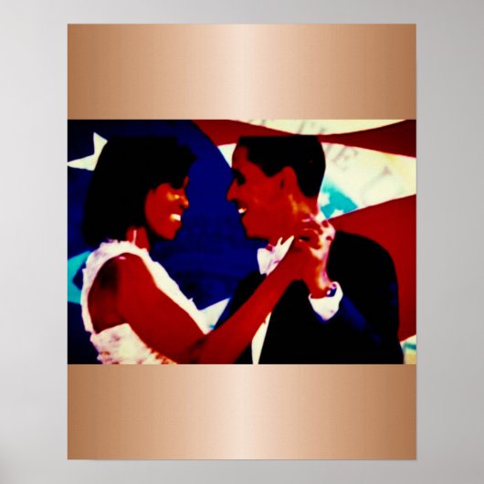 EERSTE INAUGURATIEVERKLARING VAN OBAMAS POSTER (Voorkant)