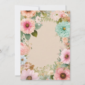 "Eerste indruk: elegante huwelijksuitnodigingen" Kaart