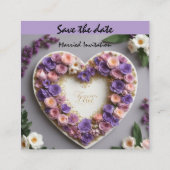 Eerste indrukken zijn belangrijk! trouwkaart informatiekaartje (Achterkant)