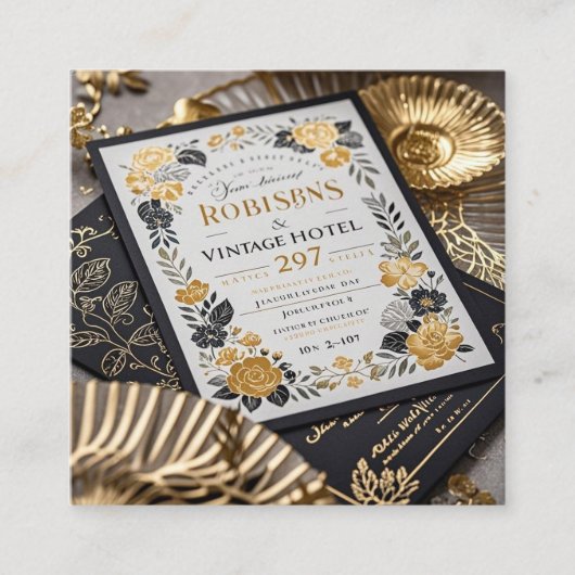 Eerste indrukken zijn belangrijk! trouwkaart informatiekaartje (Voorkant)