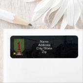 eerste infanteriedivisie vietnam war patch etiket (Insitu)