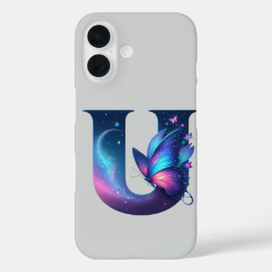 Eerste initiaal iPhone 16 hoesje