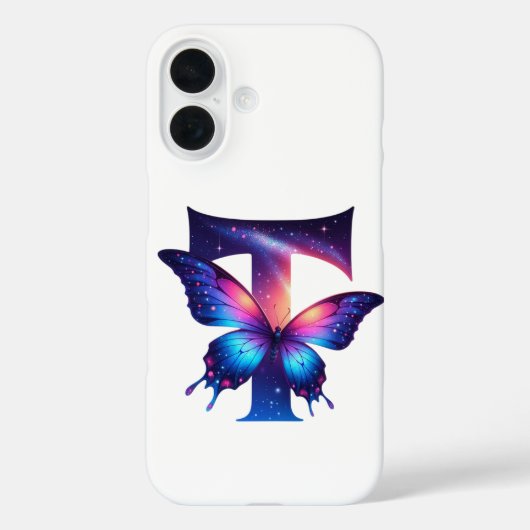 Eerste initiaal Case-Mate iPhone case (Achterkant)