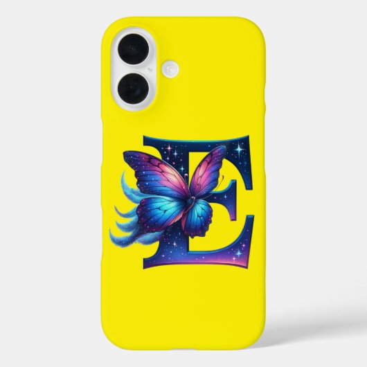 Eerste initiaal Case-Mate iPhone case (Achterkant)