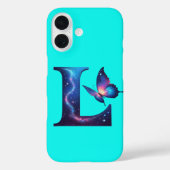 Eerste initiaal Case-Mate iPhone case (Achterkant)