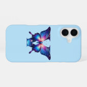 Eerste initiaal iPhone 16 hoesje (Achterkant horizontaal)