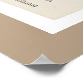 Eerste Inkomstenbelastingformulier 1040 van Amerik Poster (Hoek)