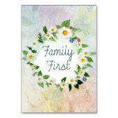 Eerste Inspirerend prijsopgave voor de familie Kaart (Voorkant)