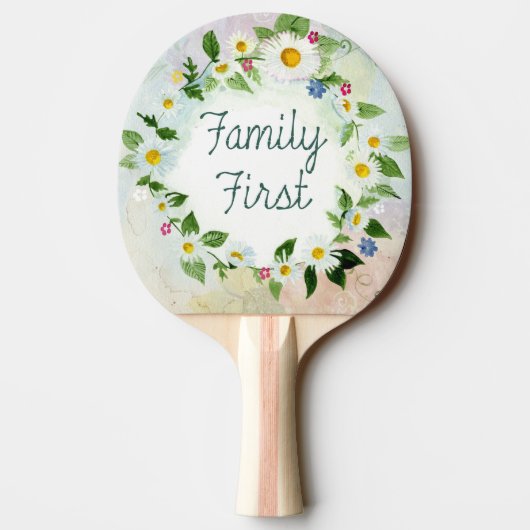 Eerste Inspirerend prijsopgave voor de familie Tafeltennisbatje (Achterkant)