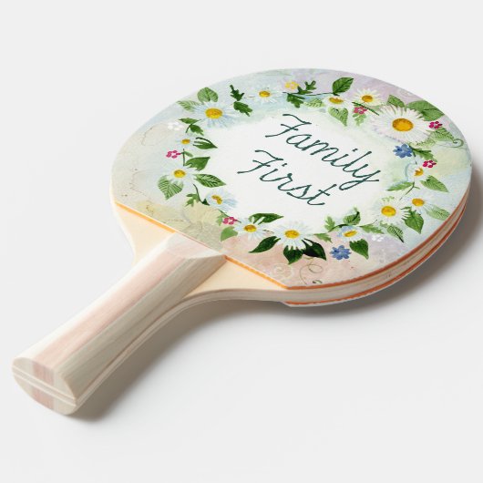 Eerste Inspirerend prijsopgave voor de familie Tafeltennisbatje (Voorkant Gekanteld)