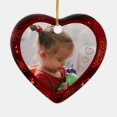 EERSTE JAAR ALS GROOTOUDERS FOTO KERAMISCH ORNAMENT (Achterkant)