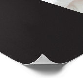 Eerste Jaar Baby Maandelijkse Foto Poster (Hoek)