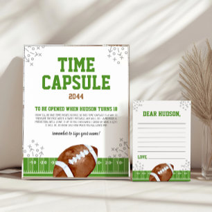 Eerste jaar Down 1st Verjaardag Tijd Capsule Sign Poster
