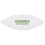 Eerste jaar Down Autograph Football Keepsake (Paneel)