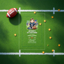 Eerste jaar Down Football 1e verjaardagsfeestje