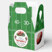 Eerste jaar Down Football 1e verjaardagsfeestje Bedankdoosjes (Geopend)