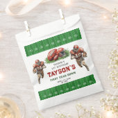 Eerste jaar Down Football 1e verjaardagsfeestje Bedankzakje (Geknipt)