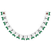 Eerste jaar Down Football Happy Birthday Banner (Alle)