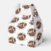 Eerste jaar Down Football verjaardagsfeestje Bedankdoosjes (Voorkant Zijde)