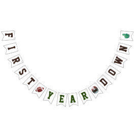 Eerste jaar down Football Vlaggetjes