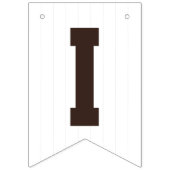 Eerste jaar down Football Vlaggetjes (Tweede vlag)