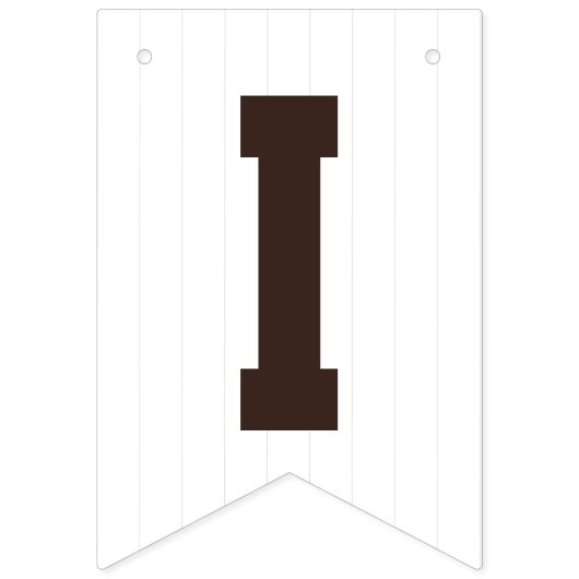 Eerste jaar down Football Vlaggetjes (Tweede vlag)