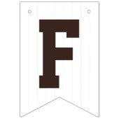 Eerste jaar down Football Vlaggetjes (Eerste vlag)