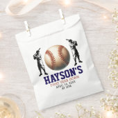 Eerste jaar down honkbal 1e verjaardagsfeest bedankzakje (Geknipt)