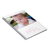 Eerste jaar fotojournaal - Peony Notitieboek (Rechterzijde)