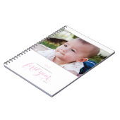 Eerste jaar fotojournaal - Peony Notitieboek (Linkerzijde)