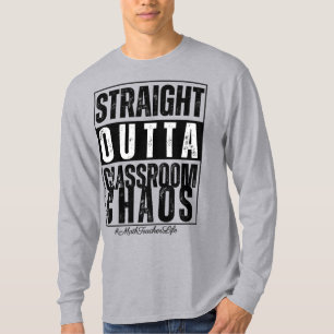 Eerste Jaar Lesgeven Leven Leraar Humor T-shirt