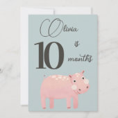 Eerste jaar mijlpaal Kaart "Schattigee Oerwouden" (Voorkant)