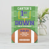 Eerste jaar na Football Kaart (Staand voorkant)